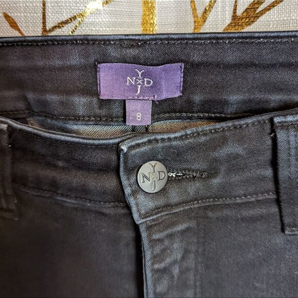 NYDJ black legging jeans  - Picture 2 of 3
